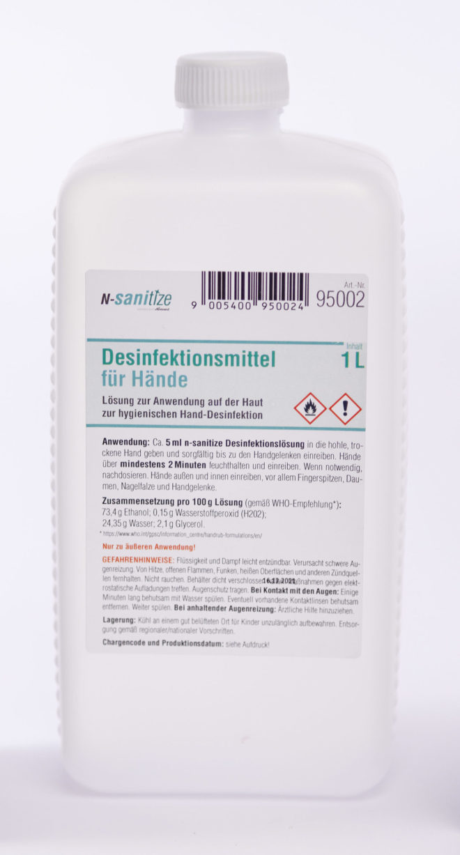 n-sanitize 1-Liter-Flasche Art.-Nr. 95002
