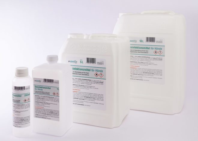 n-sanitize Produktübersicht
